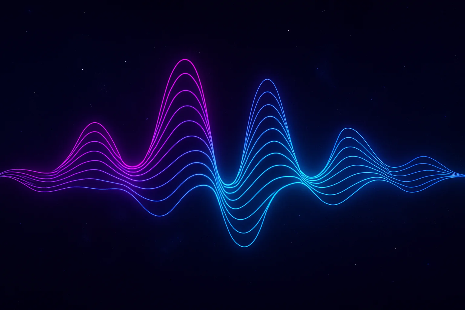Waveform representing 120–140 BPM